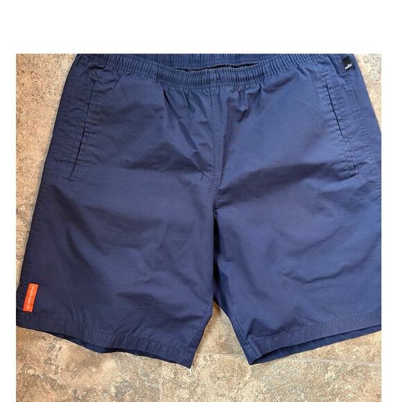 Nike shorts, men's size XL, navy blue, cotton polyester blend - Picture 1 of 9